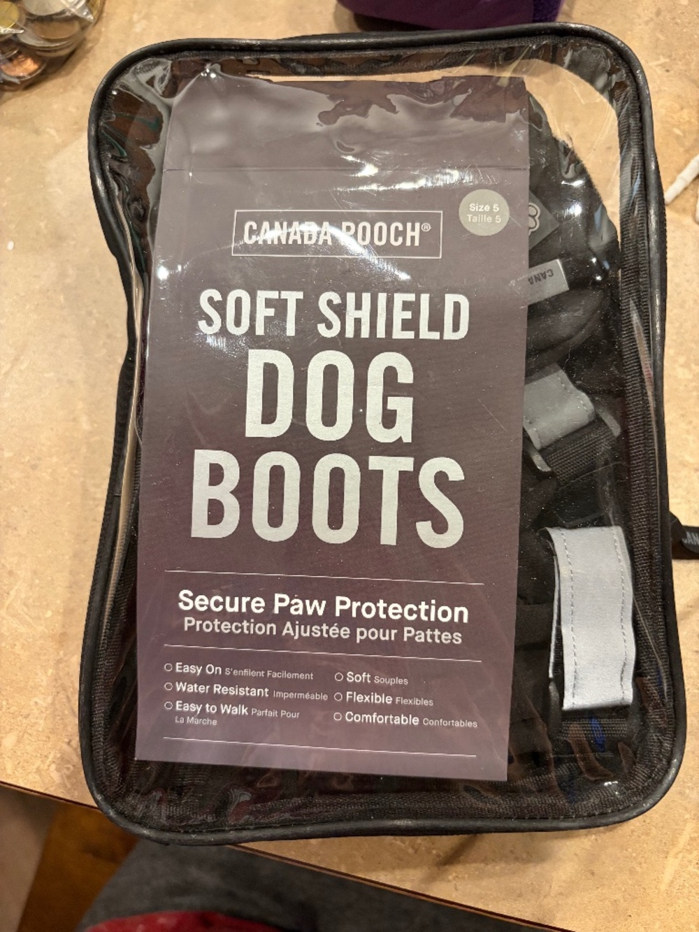 Canada pooch soft shield dog boots